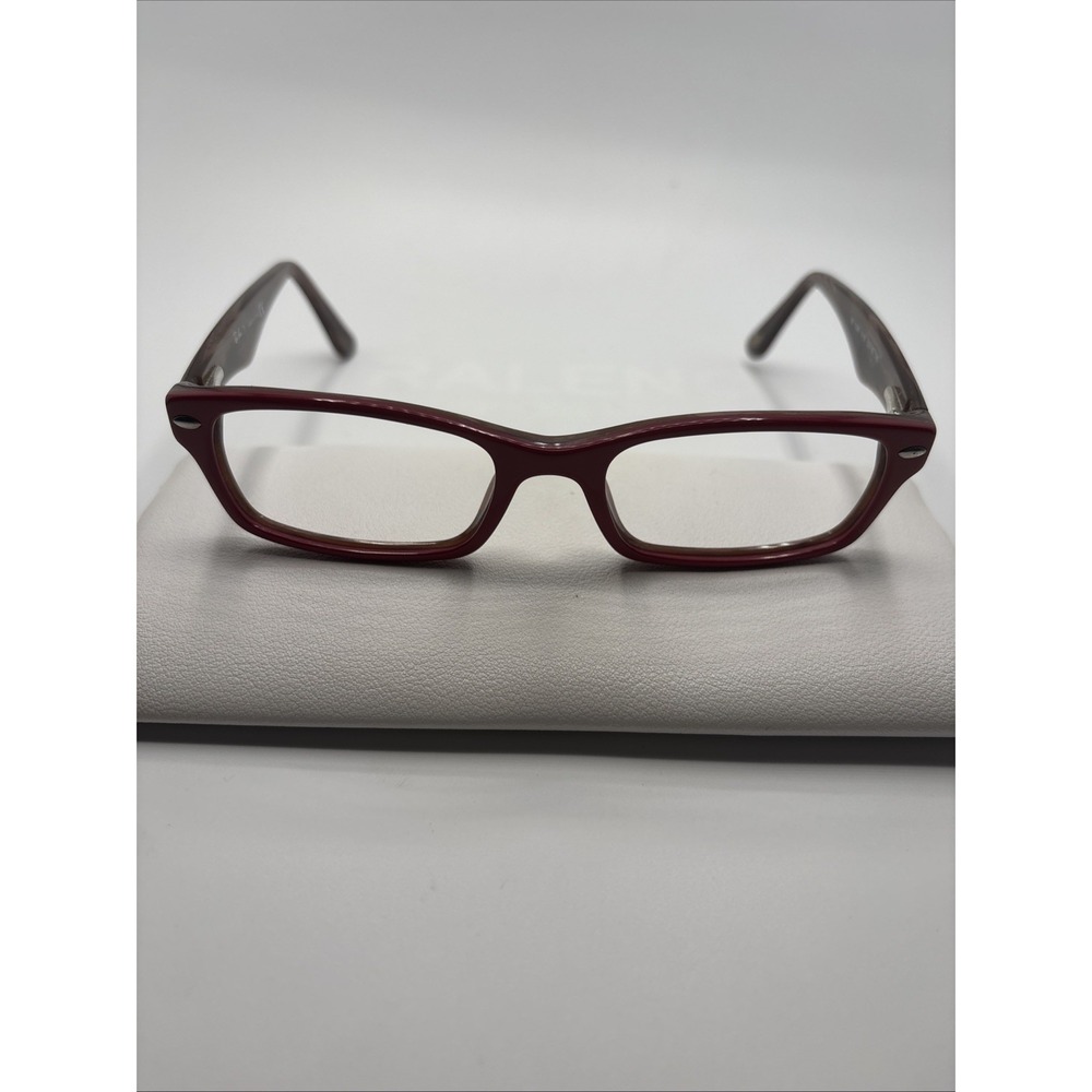 Ray Ban RB 5206 5130 Rectangle Red Eyeglasses Frame Only 52-18-140mm #C57